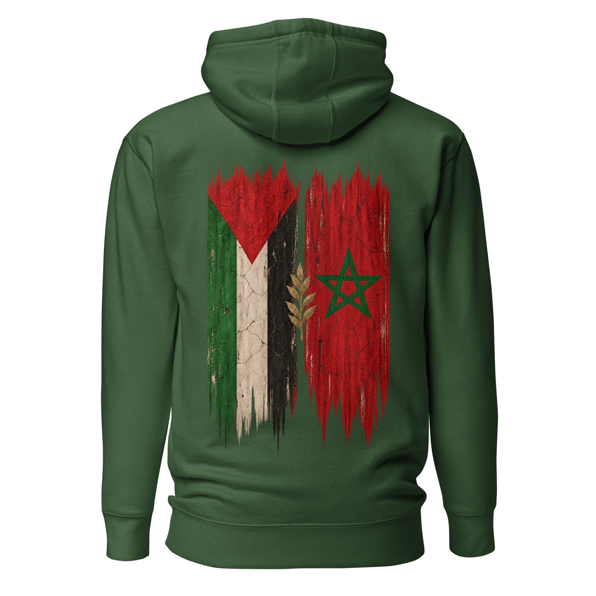 Marocko × Palestina hoodie